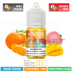 Vozol Likit Tangerine Mango Guava Salt 30ml