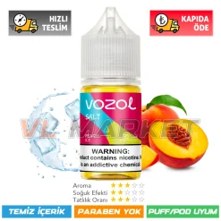 Vozol Likit Peach ice Salt 30ml