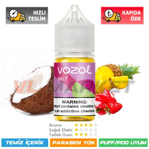 Vozol Likit Lavafire Salt 30ml