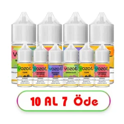 Vozol Likit 10 al 7 Öde Kampanyası Salt 30ml x 10
